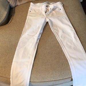 Abercrombie and Fitch White Jeans